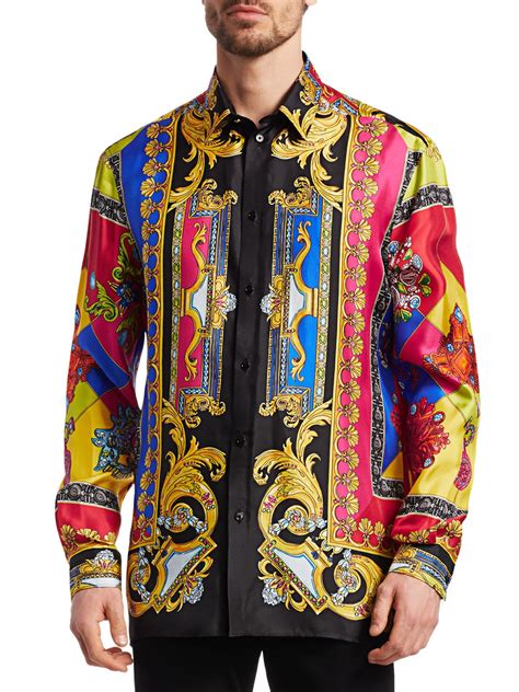 men's versace|versace tops men's sale.